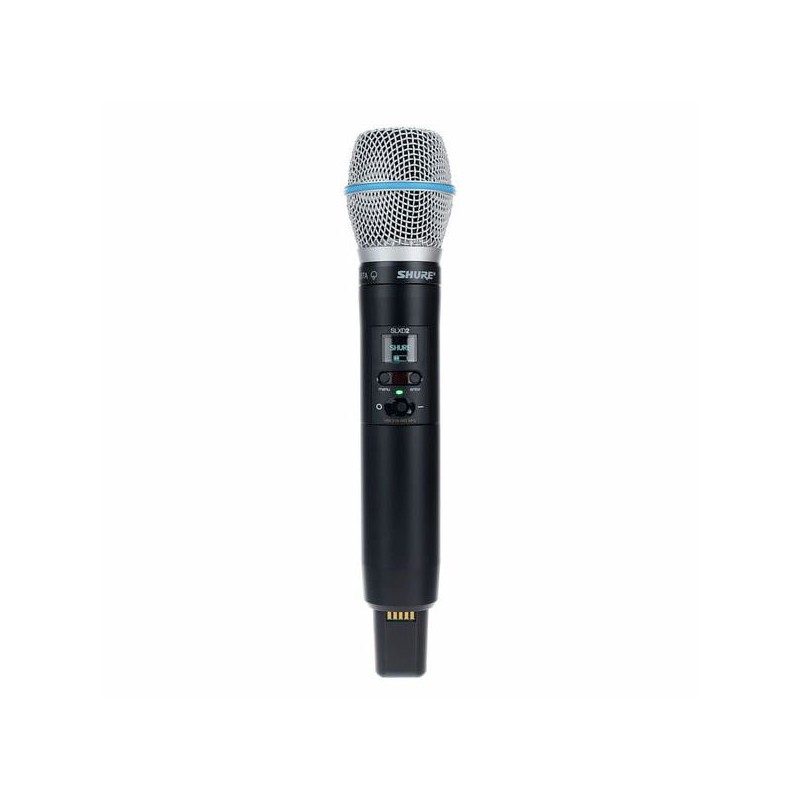 SHURE HANDHELD W/ BETA87A MIC 518-562MHz