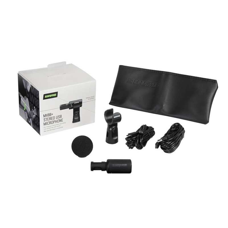 SHURE MV88+STEREO-USB