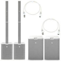 LD Systems Maui 44 G2 WH Power Bundle