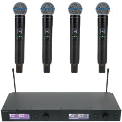 Shure SLXD4Q+E Beta58 J53 Bundle