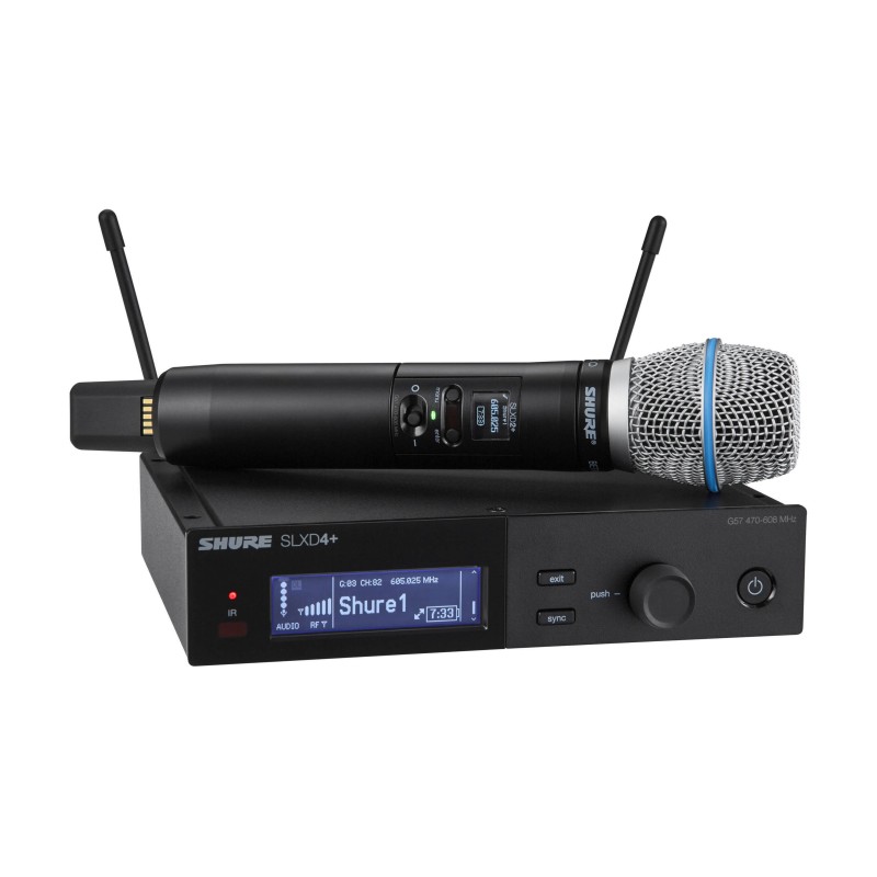 SHURE SLXD24+E/Beta87A G65