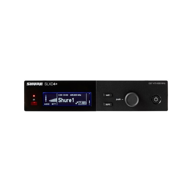 SHURE SLXD4+E G65